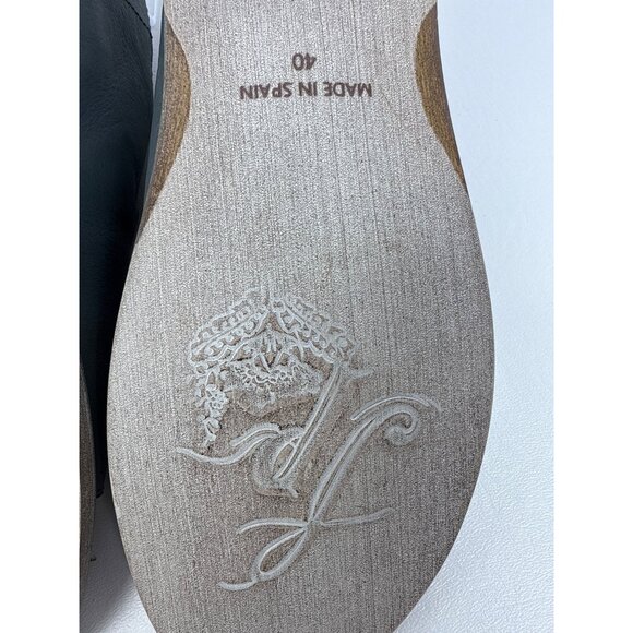 Free People Women's Mont Blanc Asymmetric Blue Leather Open Toe Sandals EU 40 - Picture 11 of 13